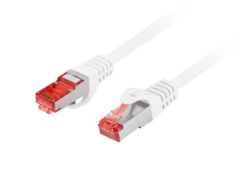 Zdjęcie produktu: Kabel Lanberg RJ45 Patch cord Kat.6 S/FTP Lszh Cu 10m Biały Fluke Passed