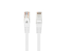 Miniatura zdjęcia: Kabel Lanberg RJ45 Patch cord Kat.6 UTP LSZH CU 10m Biały Fluke Passed