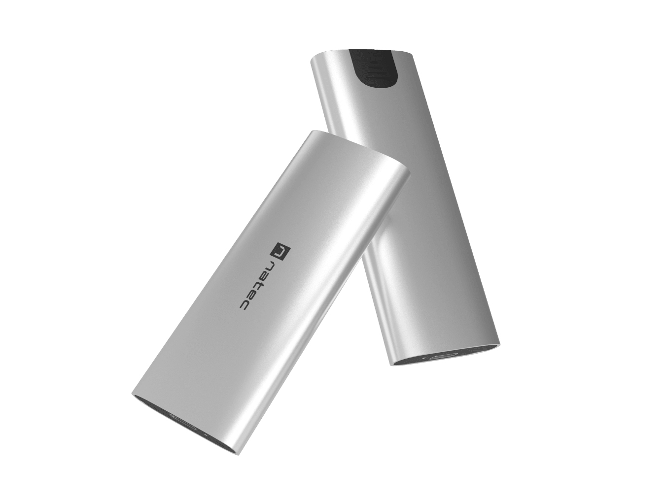 Obudowa SSD Natec Rhino M.2 NVMe Lite USB-C 3.2 Gen 2 Arctic Silver