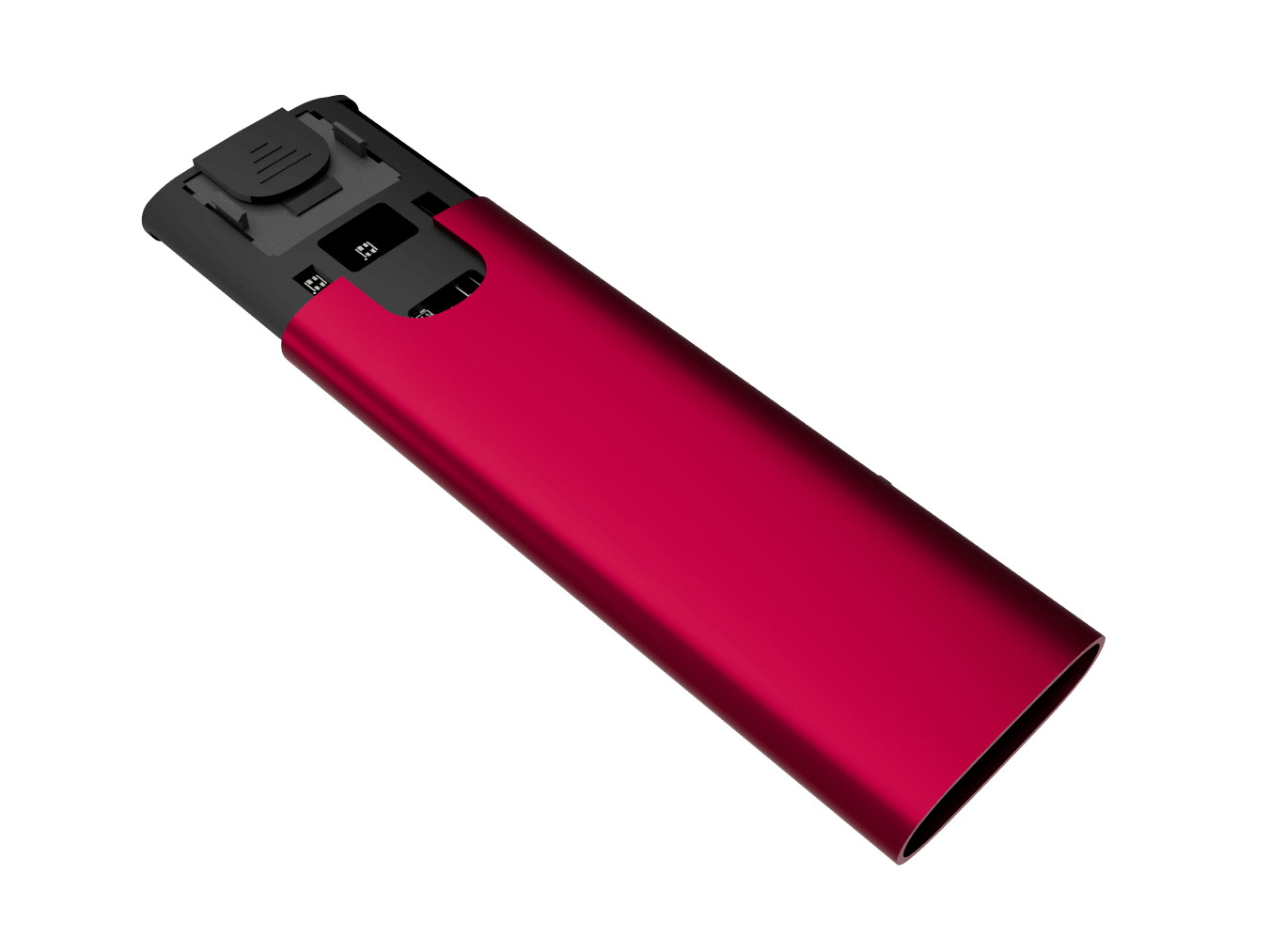 Obudowa zewnętrzna SSD Natec Rhino M.2 NVMe Lite USB-C 3.2 Gen 2 Ruby Red