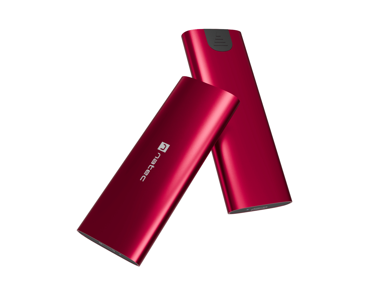 Obudowa zewnętrzna SSD Natec Rhino M.2 NVMe Lite USB-C 3.2 Gen 2 Ruby Red