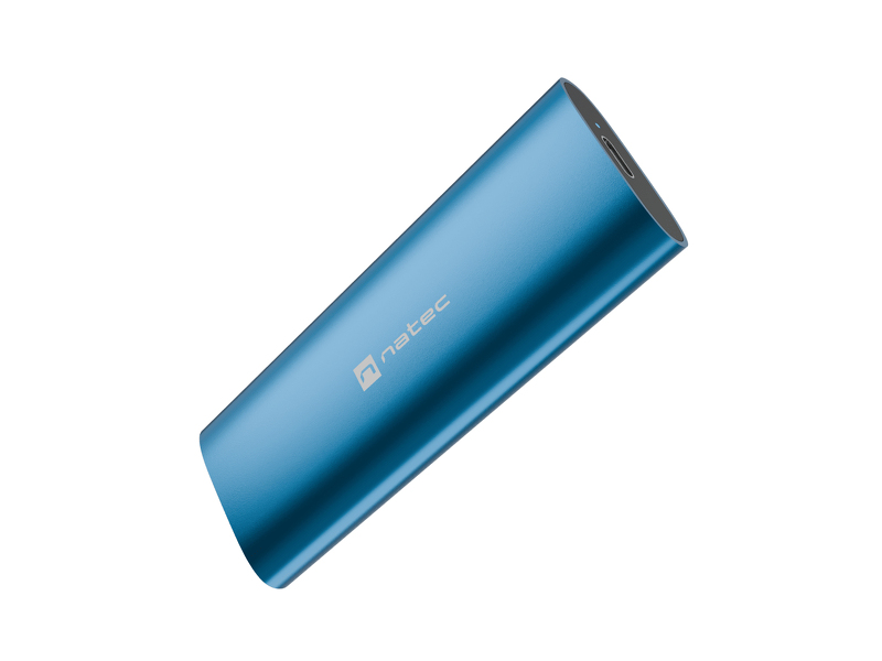 Zdjęcie produktu: Obudowa SSD Natec Rhino M.2 NVMe Lite USB-C 3.2 Gen 2 Horizon Blue Zdjęcie produktu: Obudowa SSD Natec Rhino M.2 NVMe Lite USB-C 3.2 Gen 2 Horizon Blue