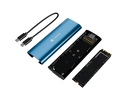 Miniatura zdjęcia: Obudowa SSD Natec Rhino M.2 NVMe Lite USB-C 3.2 Gen 2 Horizon Blue Miniatura zdjęcia: Obudowa SSD Natec Rhino M.2 NVMe Lite USB-C 3.2 Gen 2 Horizon Blue
