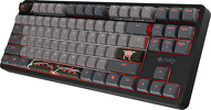 Miniatura zdjęcia: Klawiatura dla graczy Fury Kanabo K6 US, RGB, magnetyczna, czarno-szara Miniatura zdjęcia: Klawiatura dla graczy Fury Kanabo K6 US, RGB, magnetyczna, czarno-szara