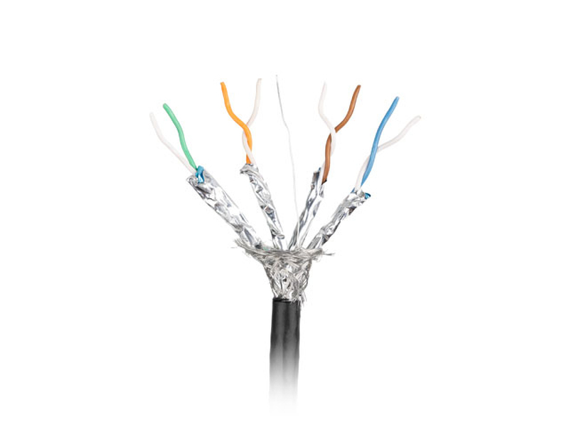 Zdjęcie produktu: Kabel LAN SFTP kat. 6A 305 m, drut outdoor CU, czarny, Fluke Passed Lanberg Zdjęcie produktu: Kabel LAN SFTP kat. 6A 305 m, drut outdoor CU, czarny, Fluke Passed Lanberg