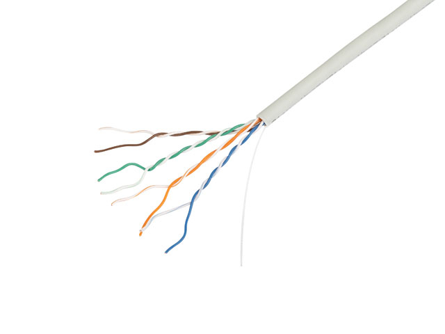 Kabel LAN UTP kat. 5e 305 m, drut CU, LSZH, szary, CPR Fluke Passed Lanberg Kabel LAN UTP kat. 5e 305 m, drut CU, LSZH, szary, CPR Fluke Passed Lanberg