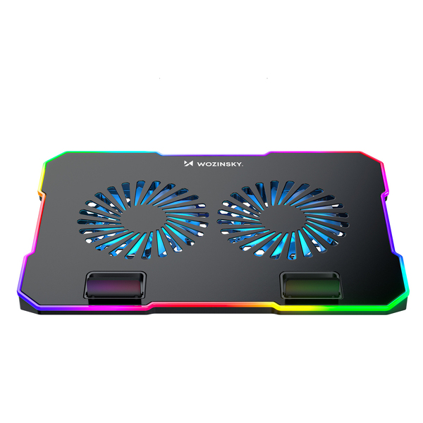 Zdjęcie produktu: Podstawka Wozinsky WDCX-A26 NitroCool RGB chłodząca gamingowa pod laptop Zdjęcie produktu: Podstawka Wozinsky WDCX-A26 NitroCool RGB chłodząca gamingowa pod laptop