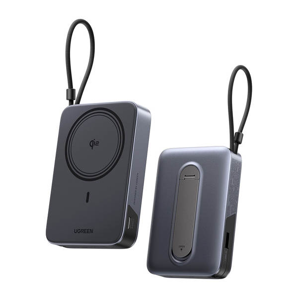 Zdjęcie produktu: Powerbank UGREEN PB568 10000mAh 30W magnetyczny (szary) Zdjęcie produktu: Powerbank UGREEN PB568 10000mAh 30W magnetyczny (szary)