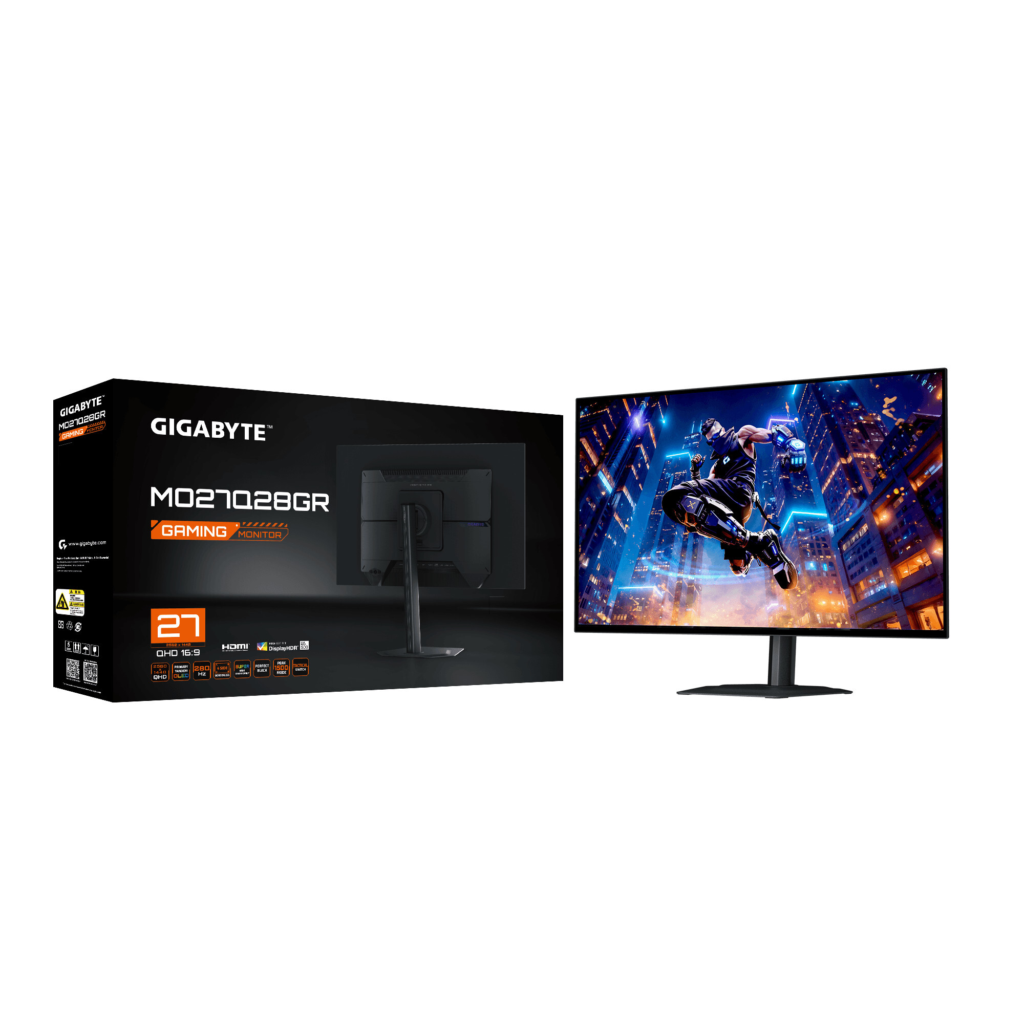 Gigabyte MO27Q28GR 27" QHD WOLED 280Hz