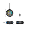 Miniatura zdjęcia: Hub USB Orico RGB 4-portowy USB-A 3.0 z czytnikiem SD i microSD 1,8m
