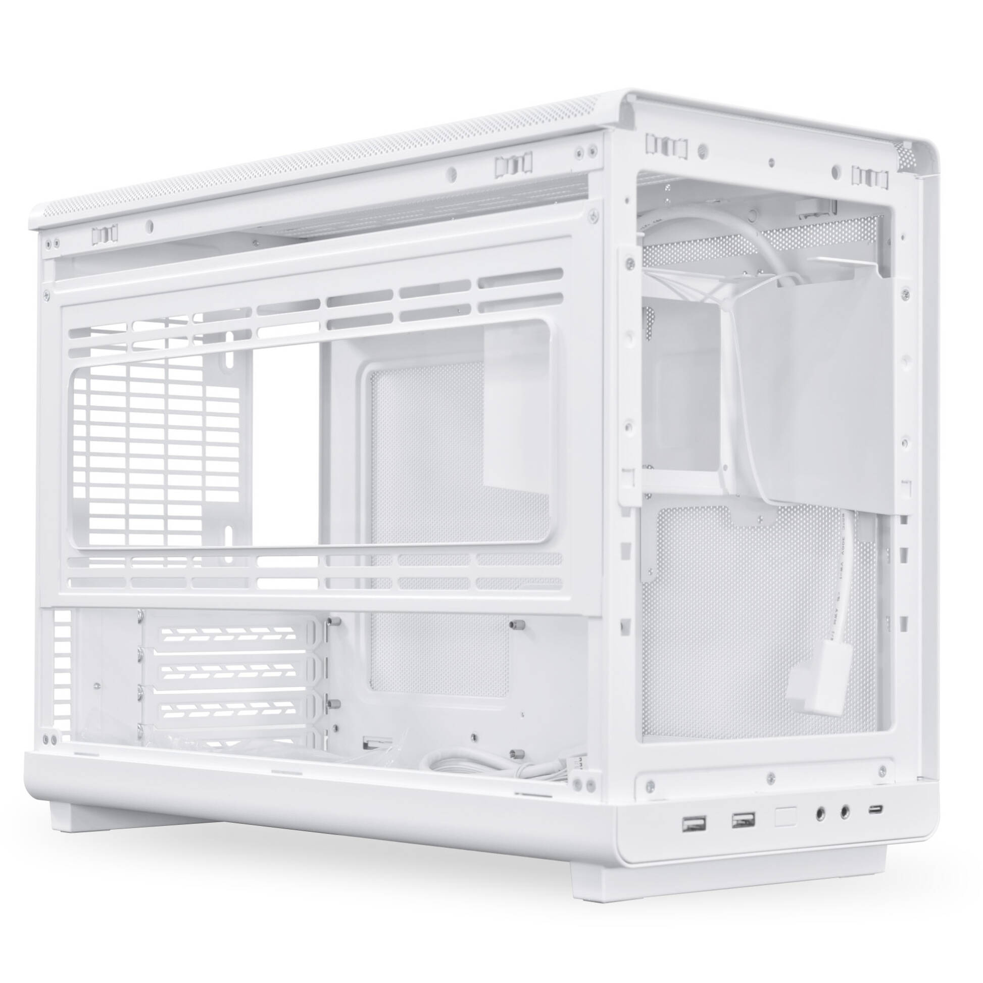 Lian Li DAN Cases A3-mATX Wood Edition White