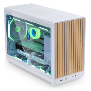 Miniatura produktu: Lian Li DAN Cases A3-mATX Wood Edition Tempered Glass White Miniatura produktu: Lian Li DAN Cases A3-mATX Wood Edition Tempered Glass White