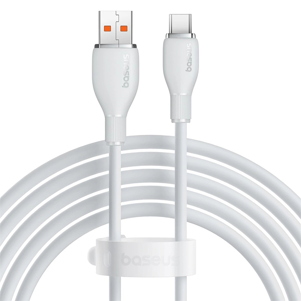 Zdjęcie produktu: Kabel Baseus Pudding 100W USB-A - USB-C 1,2m - biały