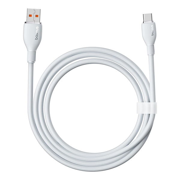 Zdjęcie produktu: Kabel Baseus Pudding 100W USB-A - USB-C 1,2m - biały
