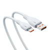 Miniatura zdjęcia: Kabel Baseus Pudding 100W USB-A - USB-C 1,2m - biały