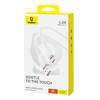 Miniatura zdjęcia: Kabel Baseus Pudding 100W USB-A - USB-C 1,2m - biały
