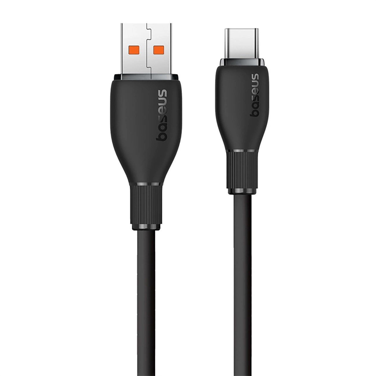Kabel Baseus Pudding 100W USB-A - USB-C 1,2m - czarny