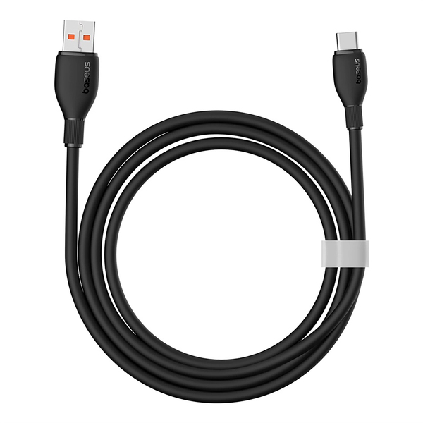 Zdjęcie produktu: Kabel Baseus Pudding 100W USB-A - USB-C 1,2m - czarny