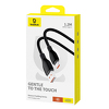 Miniatura zdjęcia: Kabel Baseus Pudding 100W USB-A - USB-C 1,2m - czarny