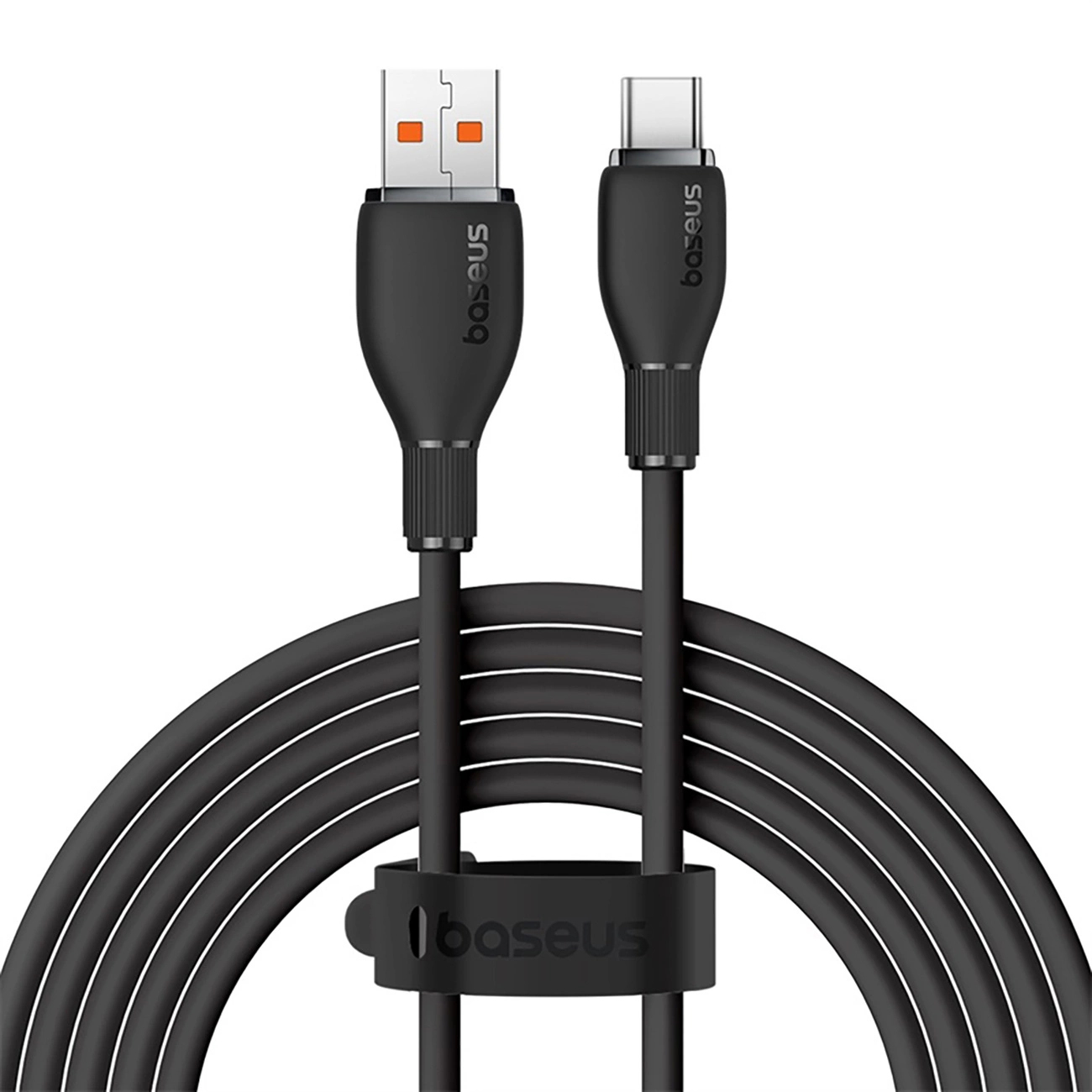 Kabel Baseus Pudding Series 100W USB-A - USB-C 2m - czarny
