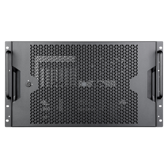 Obudowa serwerowa SilverStone Rackmount SST-RM600 Rack 6U czarna