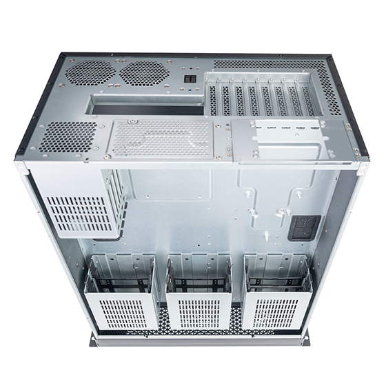 Obudowa serwerowa SilverStone Rackmount SST-RM600 Rack 6U czarna