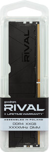 Miniatura zdjęcia: GoodRam IRDM PRO 16GB DDR4 3600 CL18 Rival Deep GGDKD4-36VL18S/16GDC Miniatura zdjęcia: GoodRam IRDM PRO 16GB DDR4 3600 CL18 Rival Deep GGDKD4-36VL18S/16GDC