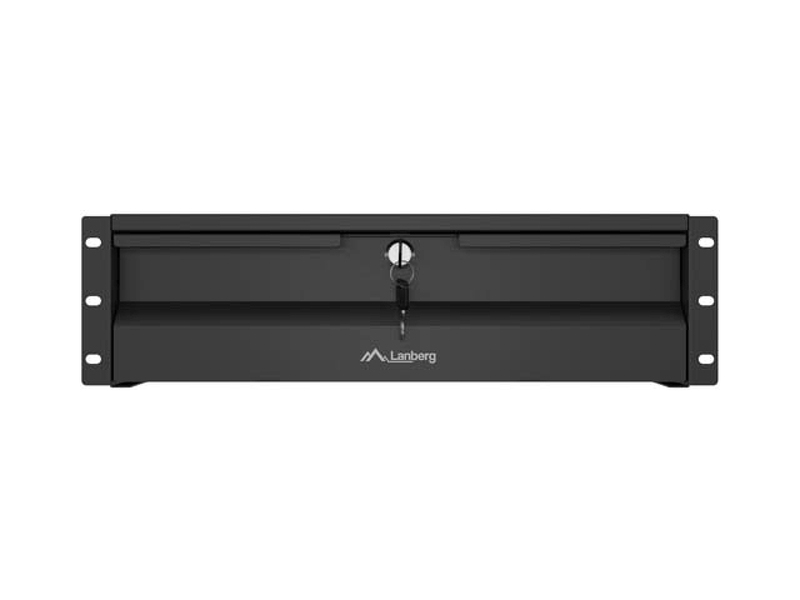 Zdjęcie produktu: Szuflada do szaf 19 3U czarna Lanberg (3U/483 × 360 mm, udźwig do 90 kg) Zdjęcie produktu: Szuflada do szaf 19 3U czarna Lanberg (3U/483 × 360 mm, udźwig do 90 kg)