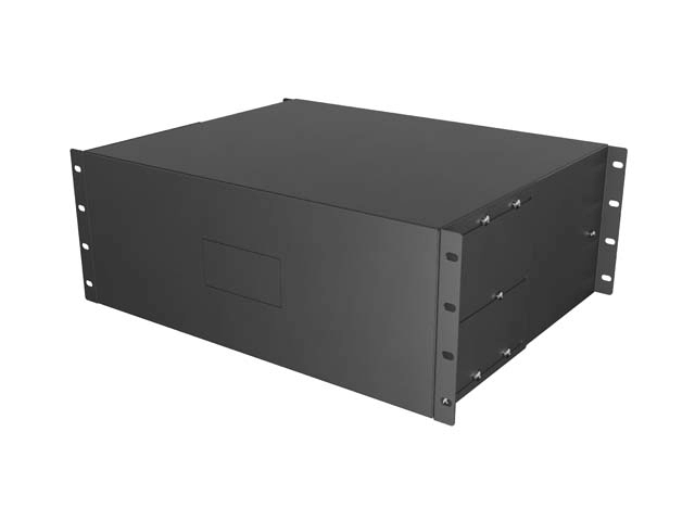 Szuflada do szaf 19 4U czarna Lanberg (4U/483 × 360 mm, udźwig do 90 kg)