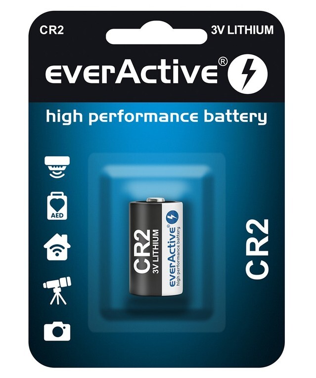 Bateria foto litowa everActive CR2 - 1 szt. Bateria foto litowa everActive CR2 - 1 szt.
