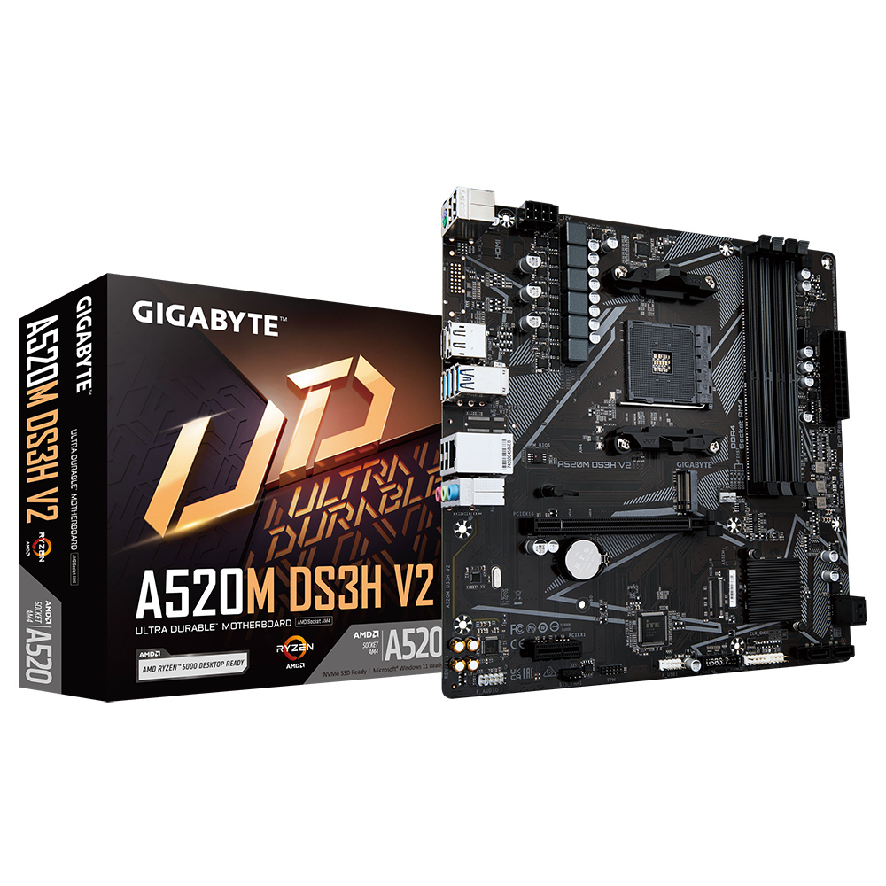 Płyta główna Gigabyte A520M DS3H V2 AM4 Płyta główna Gigabyte A520M DS3H V2 AM4