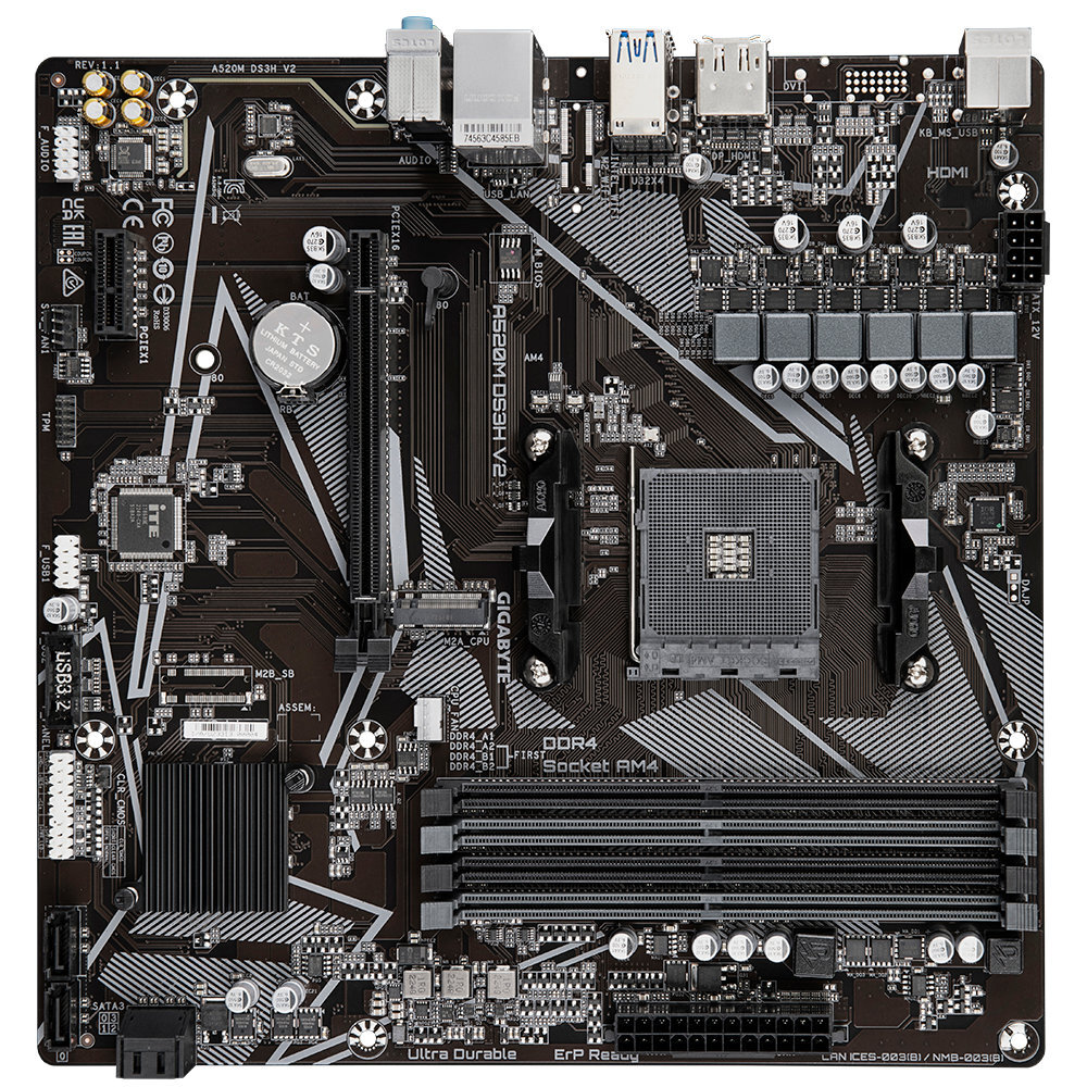 Płyta główna Gigabyte A520M DS3H V2 AM4 Płyta główna Gigabyte A520M DS3H V2 AM4