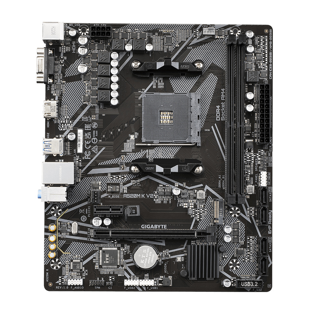 Płyta główna Gigabyte A520M K V2 AM4 Płyta główna Gigabyte A520M K V2 AM4