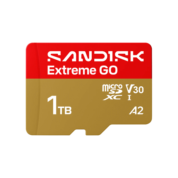 Zdjęcie produktu: Karta SanDisk Extreme GO microSDXC UHS-I 240/160 MB/s 1TB Zdjęcie produktu: Karta SanDisk Extreme GO microSDXC UHS-I 240/160 MB/s 1TB