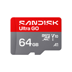 Miniatura produktu: Karta SanDisk Ultra Go microSDXC UHS-I Card 140MB/s 64GB Miniatura produktu: Karta SanDisk Ultra Go microSDXC UHS-I Card 140MB/s 64GB