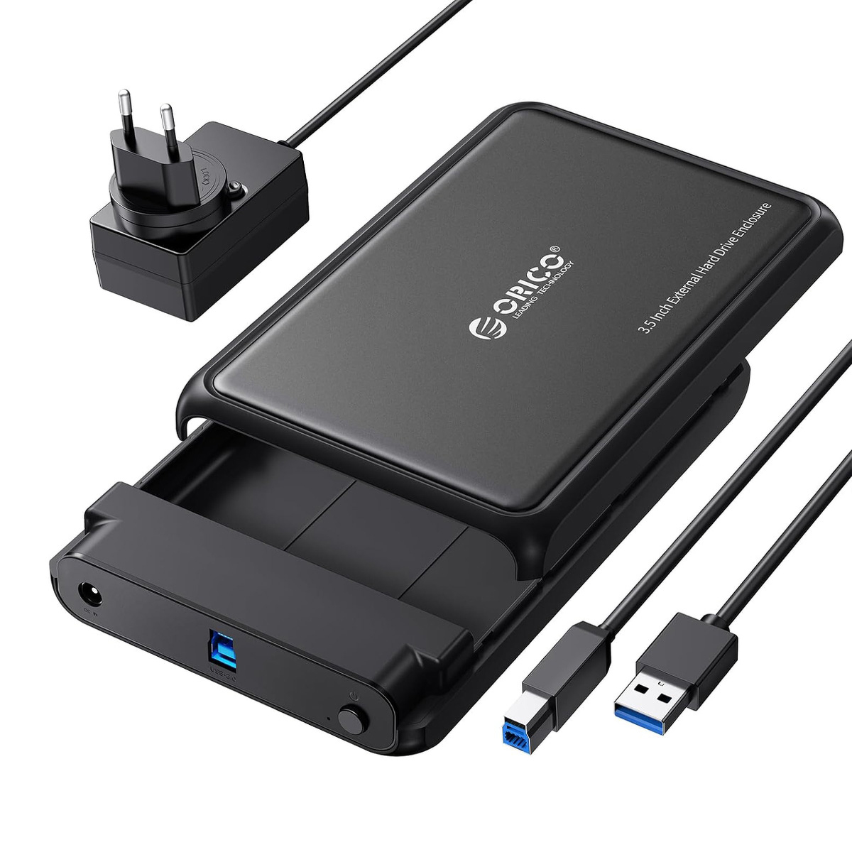 Orico Obudowa na dysk SATA 3,5 / 2,5, HDD/SSD, 5Gbps, USB-B do USB-A Orico Obudowa na dysk SATA 3,5 / 2,5, HDD/SSD, 5Gbps, USB-B do USB-A