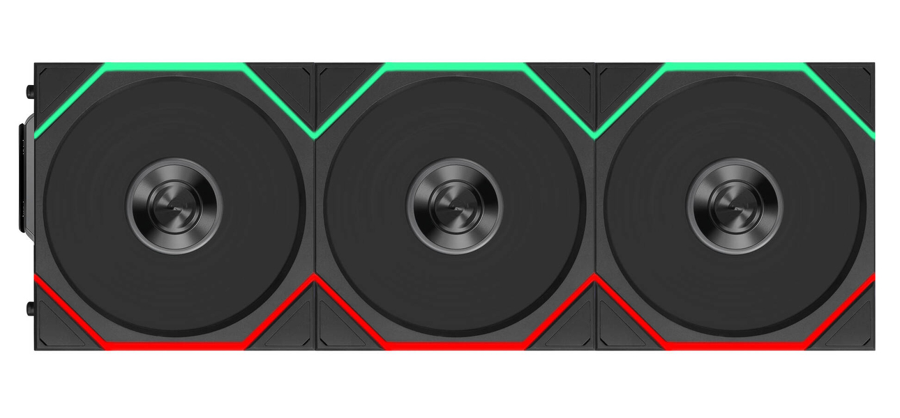 Zdjęcie produktu: Wentylatory Lian Li Uni Fan TL Flex Wireless ARGB PWM 3 szt. 120mm Black Zdjęcie produktu: Wentylatory Lian Li Uni Fan TL Flex Wireless ARGB PWM 3 szt. 120mm Black