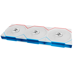 Miniatura produktu: Wentylatory Lian Li Uni Fan TL Flex Wireless ARGB PWM (zestaw 3 szt. 120mm White Miniatura produktu: Wentylatory Lian Li Uni Fan TL Flex Wireless ARGB PWM (zestaw 3 szt. 120mm White