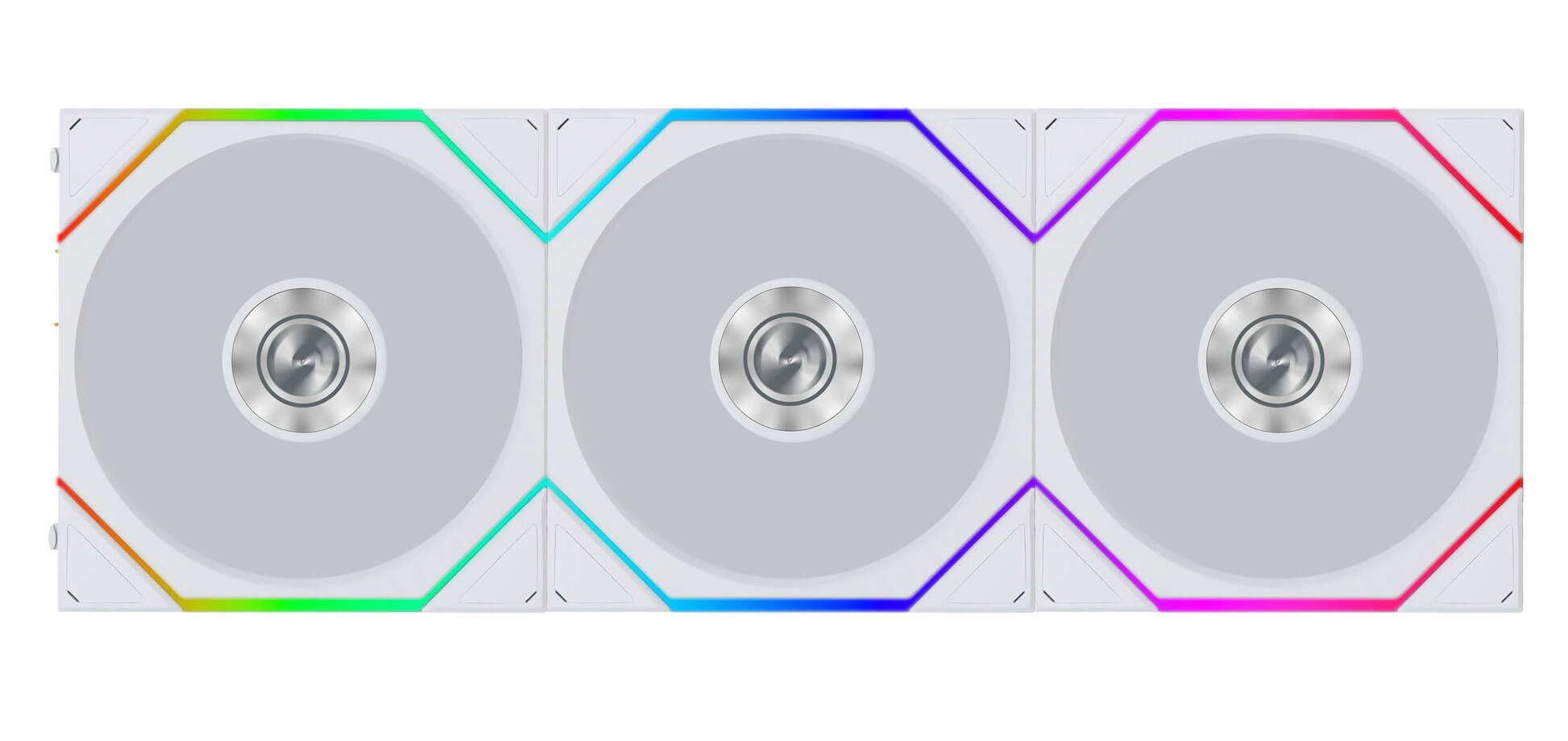 Lian Li Uni Fan TL Flex Wireless ARGB PWM Reverse Blade 3 szt. 120mm White Lian Li Uni Fan TL Flex Wireless ARGB PWM Reverse Blade 3 szt. 120mm White