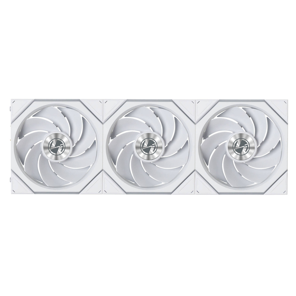 Zdjęcie produktu: Lian Li Uni Fan TL Flex Wireless ARGB PWM Reverse Blade 3 szt. 120mm White Zdjęcie produktu: Lian Li Uni Fan TL Flex Wireless ARGB PWM Reverse Blade 3 szt. 120mm White