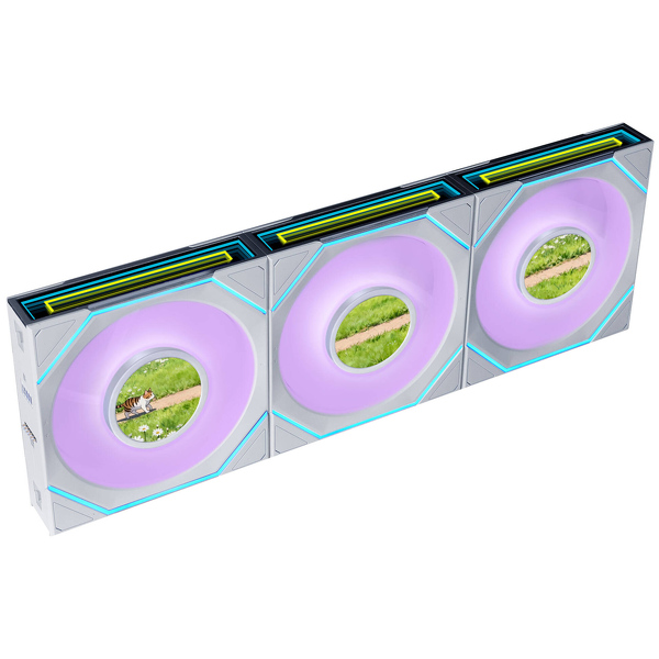 Zdjęcie produktu: Wentylatory Lian Li Uni Fan SL-INF Flex LCD Wireless ARGB PWM 120mm White Zdjęcie produktu: Wentylatory Lian Li Uni Fan SL-INF Flex LCD Wireless ARGB PWM 120mm White