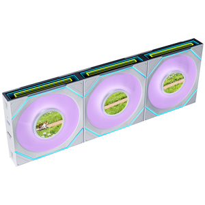 Miniatura produktu: Wentylatory Lian Li Uni Fan SL-INF Flex LCD Wireless ARGB PWM (zestaw 3 szt. z kontrolerem) 120mm White Miniatura produktu: Wentylatory Lian Li Uni Fan SL-INF Flex LCD Wireless ARGB PWM (zestaw 3 szt. z kontrolerem) 120mm White