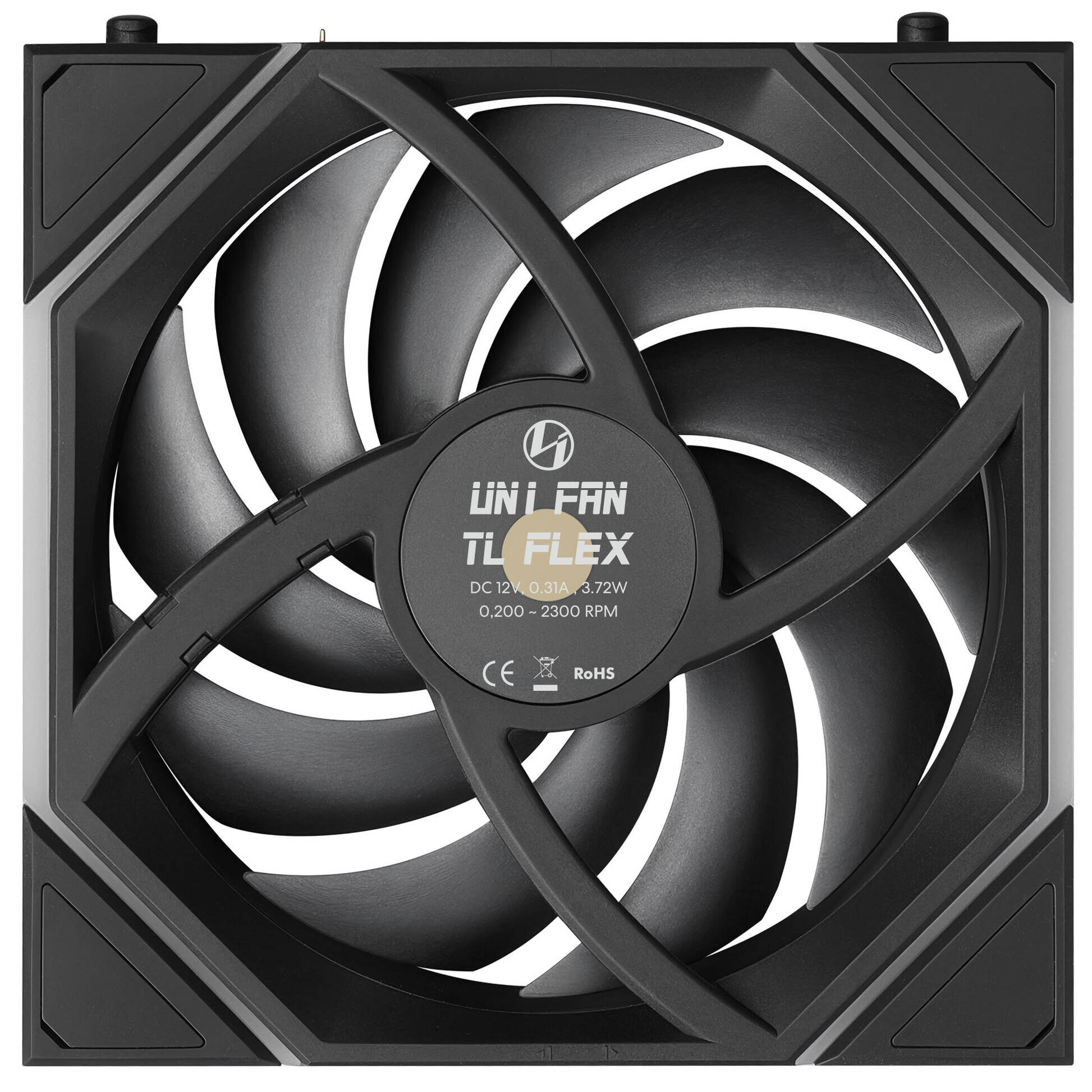 Wentylator Lian Li Uni Fan TL Flex Wireless ARGB Reverse Blade 120mm Black Wentylator Lian Li Uni Fan TL Flex Wireless ARGB Reverse Blade 120mm Black