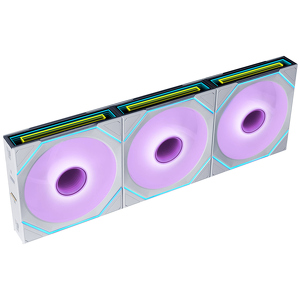 Miniatura produktu: Wentylatory Lian Li Uni Fan SL-INF Flex Wireless ARGB PWM (zestaw 3 szt. z kontrolerem) 120mm White Miniatura produktu: Wentylatory Lian Li Uni Fan SL-INF Flex Wireless ARGB PWM (zestaw 3 szt. z kontrolerem) 120mm White