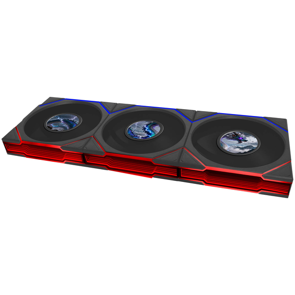 Zdjęcie produktu: Wentylatory Lian Li Uni Fan TL LCD Flex Wireless ARGB PWM 3 szt 120mm Black Zdjęcie produktu: Wentylatory Lian Li Uni Fan TL LCD Flex Wireless ARGB PWM 3 szt 120mm Black