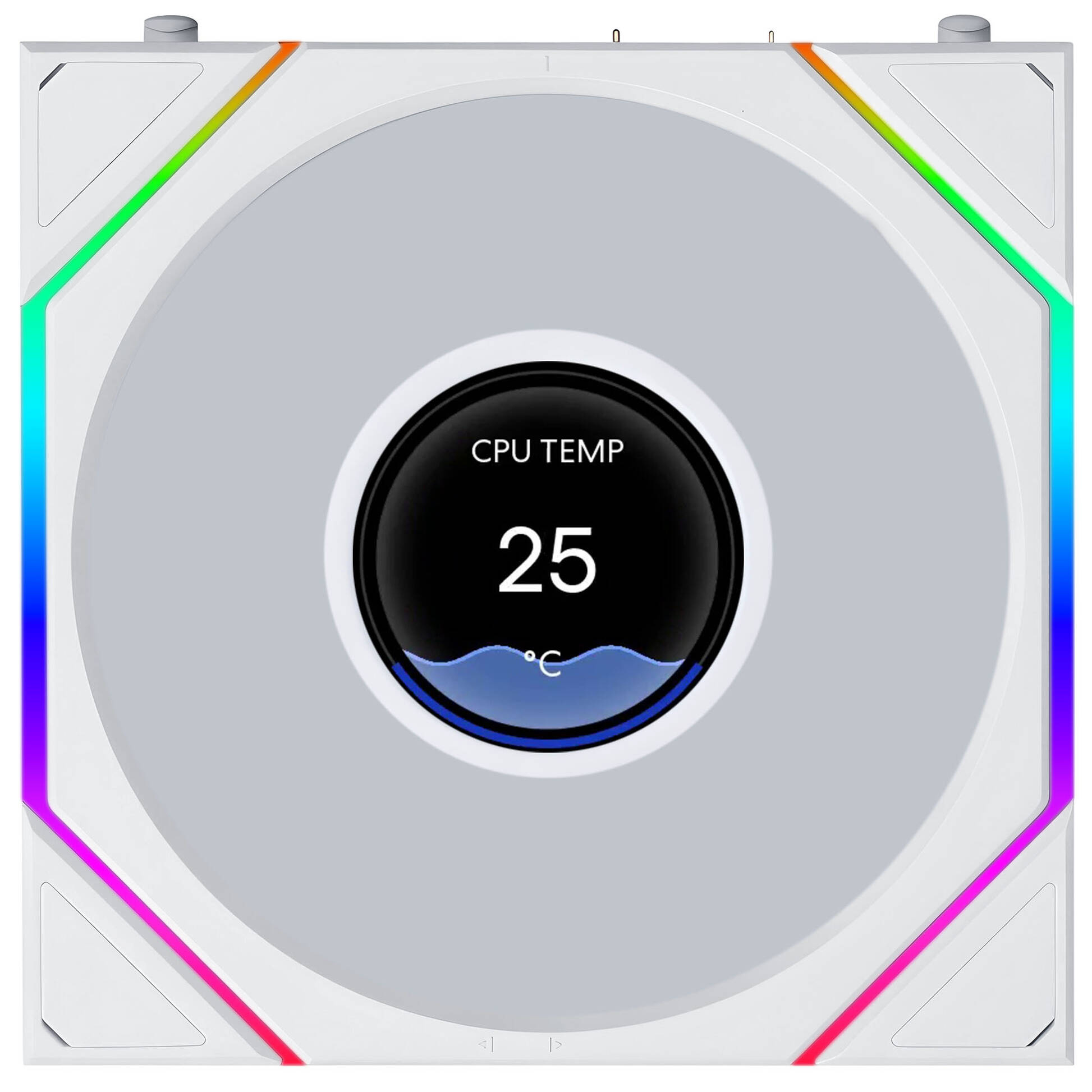 Wentylator Lian Li Uni Fan TL LCD Flex Wireless ARGB PWM 120mm White Wentylator Lian Li Uni Fan TL LCD Flex Wireless ARGB PWM 120mm White