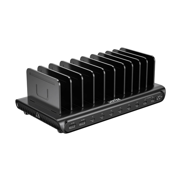 Zdjęcie produktu: Unitek Inteligentna 10-portowa stacja ładowania USB-A/USB-C 120W PD 3.0 Zdjęcie produktu: Unitek Inteligentna 10-portowa stacja ładowania USB-A/USB-C 120W PD 3.0