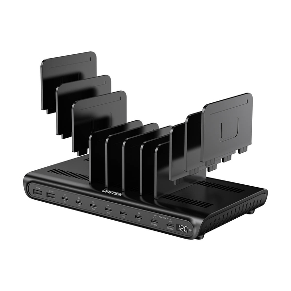 Zdjęcie produktu: Unitek Inteligentna 10-portowa stacja ładowania USB-A/USB-C 120W PD 3.0 Zdjęcie produktu: Unitek Inteligentna 10-portowa stacja ładowania USB-A/USB-C 120W PD 3.0