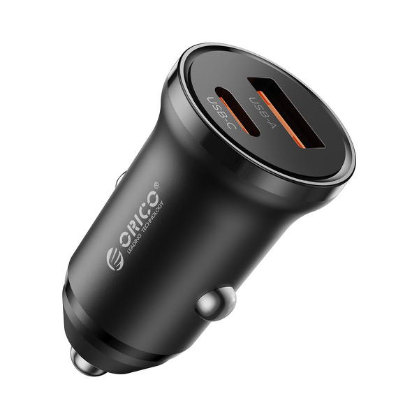 Zdjęcie produktu: Orico Ładowarka samochodowa PD 65W, USB-C, USB-A Zdjęcie produktu: Orico Ładowarka samochodowa PD 65W, USB-C, USB-A