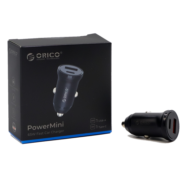 Zdjęcie produktu: Orico Ładowarka samochodowa PD 65W, USB-C, USB-A Zdjęcie produktu: Orico Ładowarka samochodowa PD 65W, USB-C, USB-A